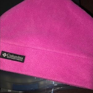 COLUMBIA PINK FLEECE HATE